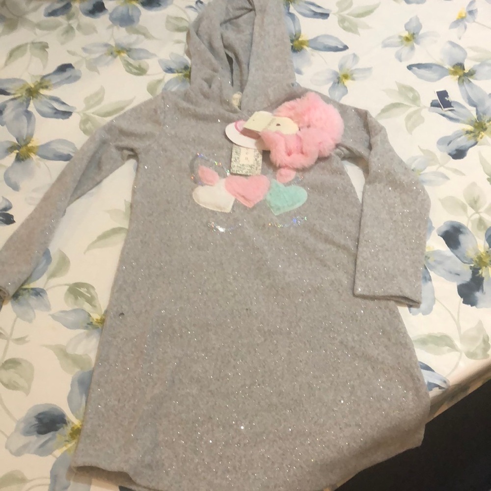 New btween little girls dress with scrunchie